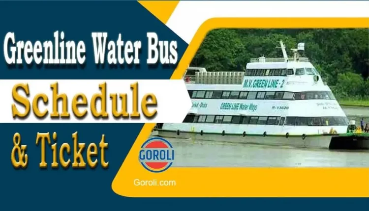 Green line Water Bus